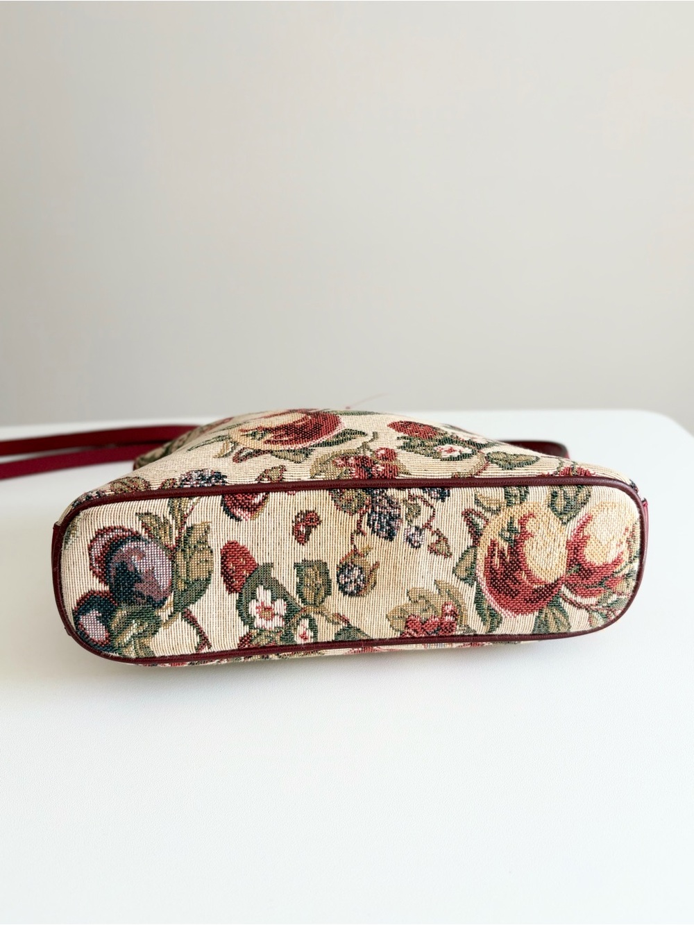 Royal Tapisserie Vintage Orchard Tapestry Crossbody Bag Cottagecore Granny Chic - Picture 7 of 9